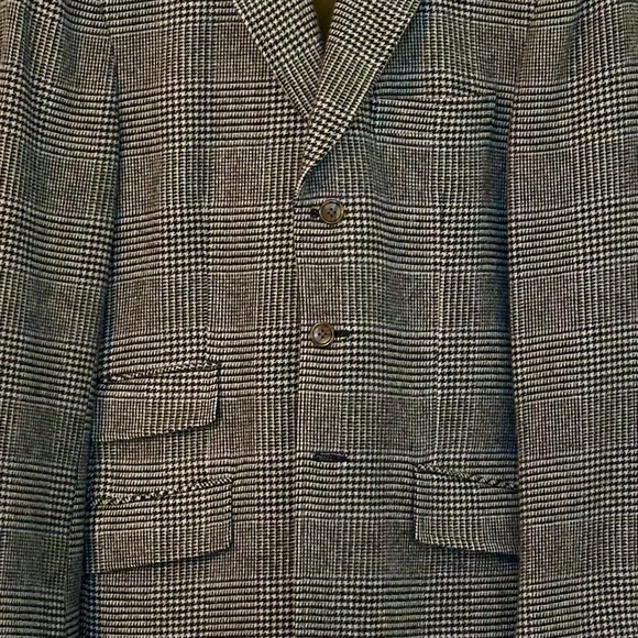 MacKinnon of Scotland Plaid Wool Sport Coat SZ 40 - Picture 2 of 15